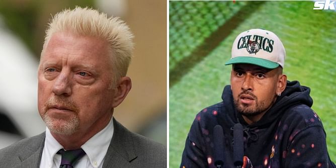 "Speak to your OnlyFans" - Boris Becker lashes out at Nick Kyrgios over comments comparing tennis generations