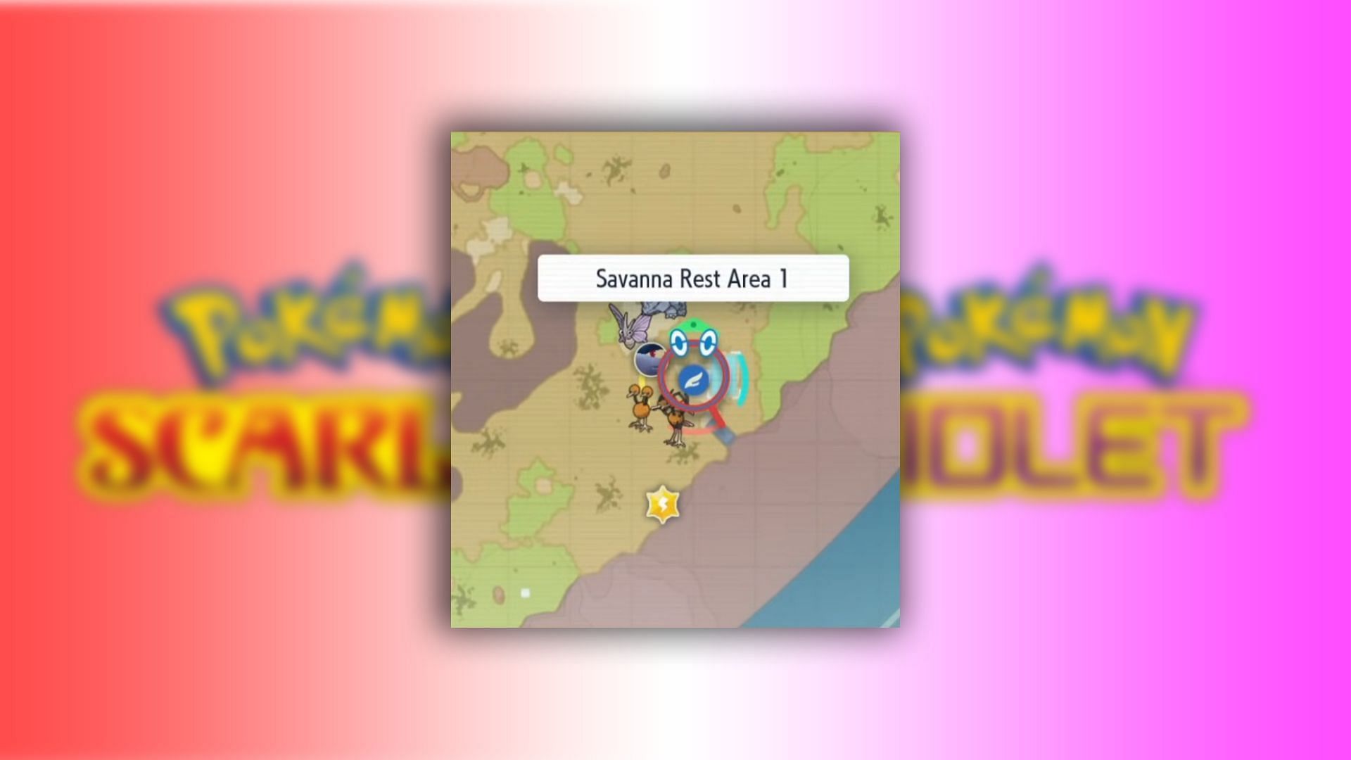 Shiny Charmander can be found in this location (Image via The Pokemon Company)