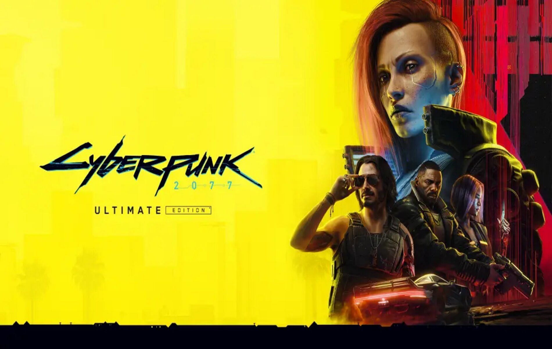 Official cover art for Cyberpunk 2077 Ultimate Edition