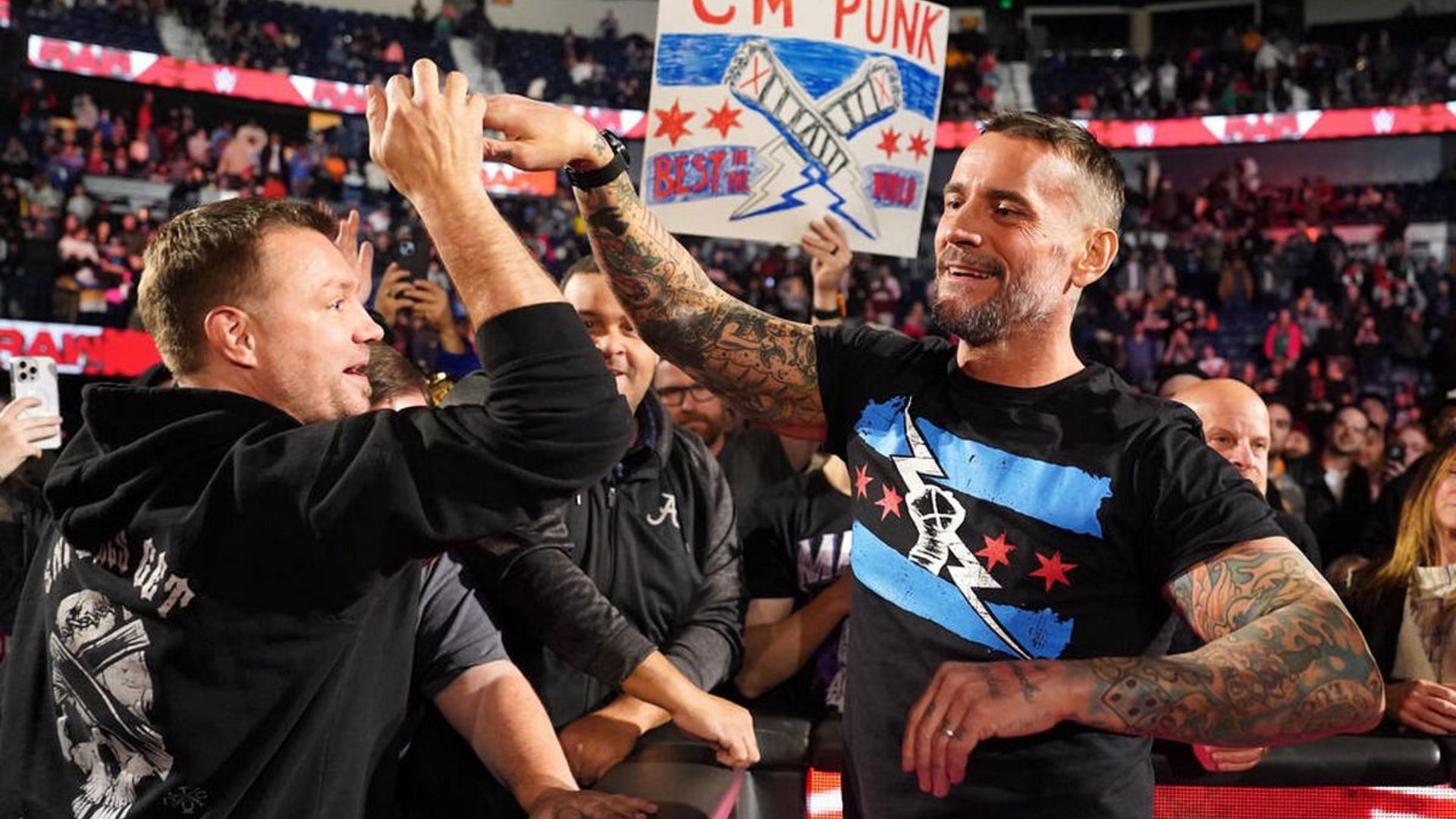 cm punk return smackdown tribute to the troops