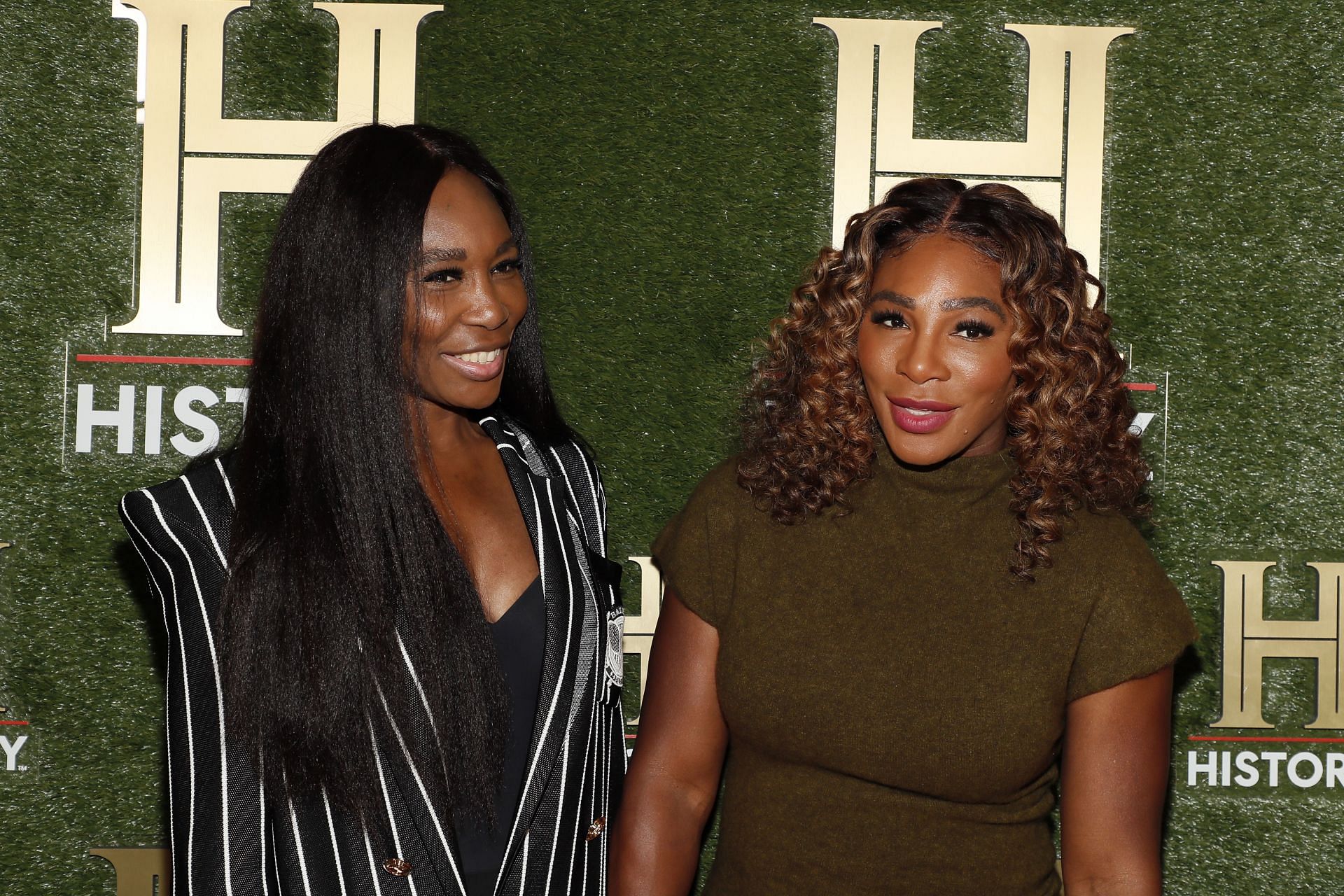 Serena Williams and Venus Williams at HISTORY Talks 2022