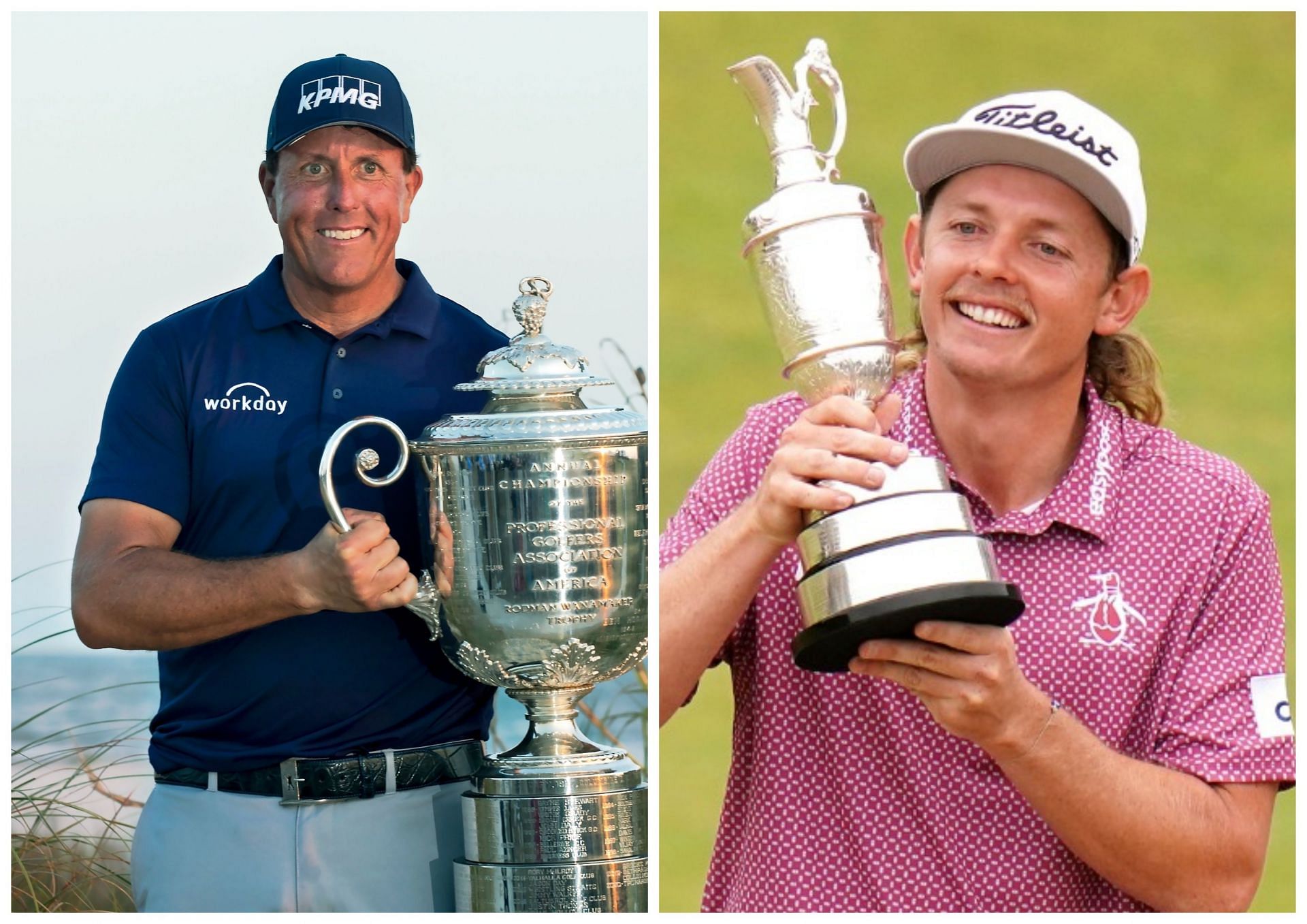 Phil Mickelson and Cameron smith are among the golfers who have won the major championship