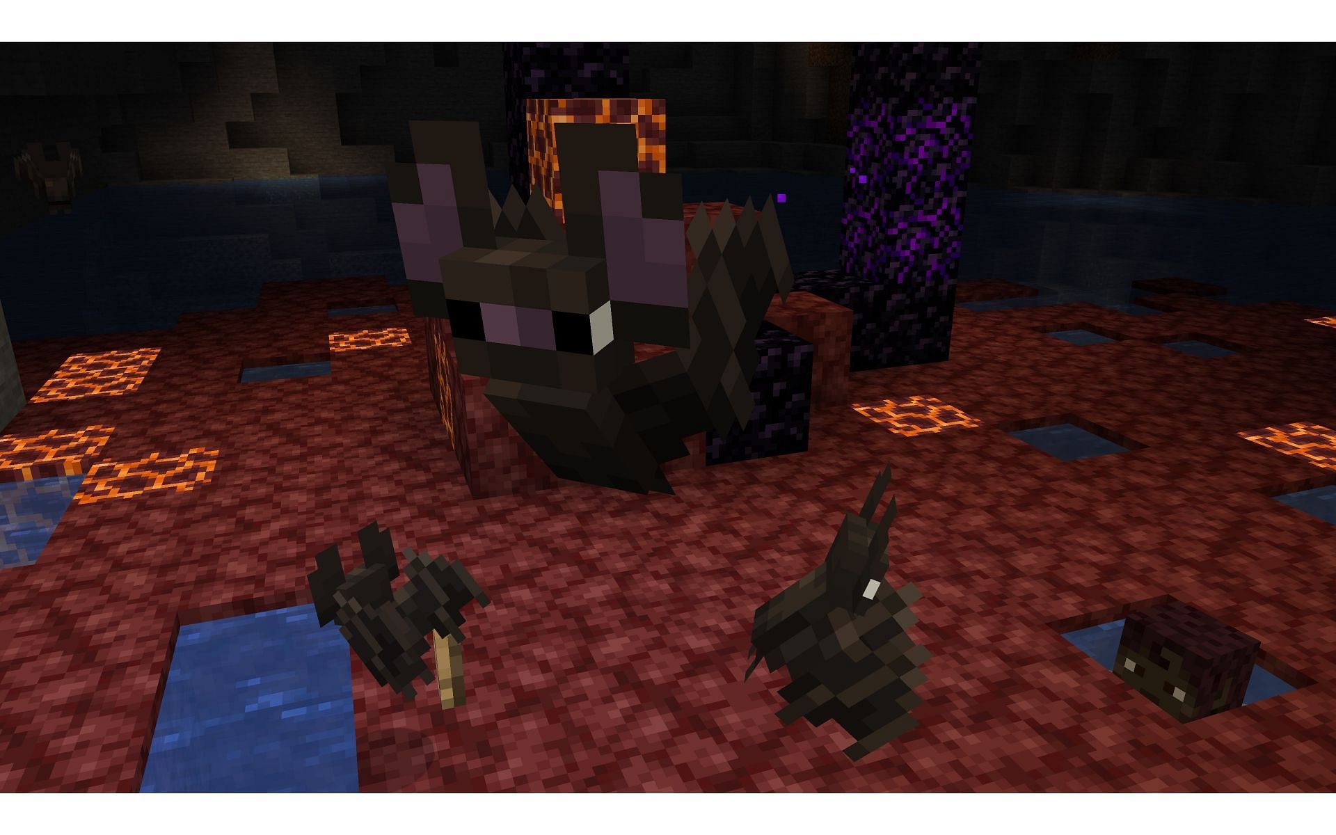 The bat has a new look in the latest update (Image via Mojang)