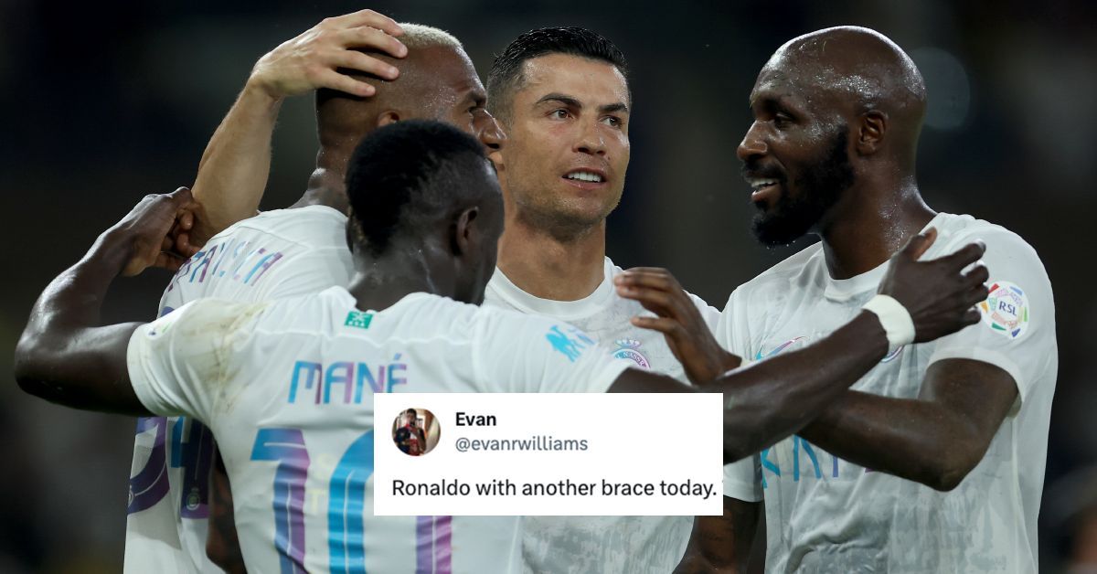 Cristiano Ronaldo was on song on Tuesday at Al-Ittihad in the Saudi Pro League.