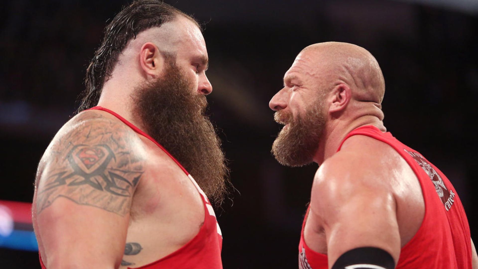 Braun Strowman and Triple H at Survivor Series 2017!