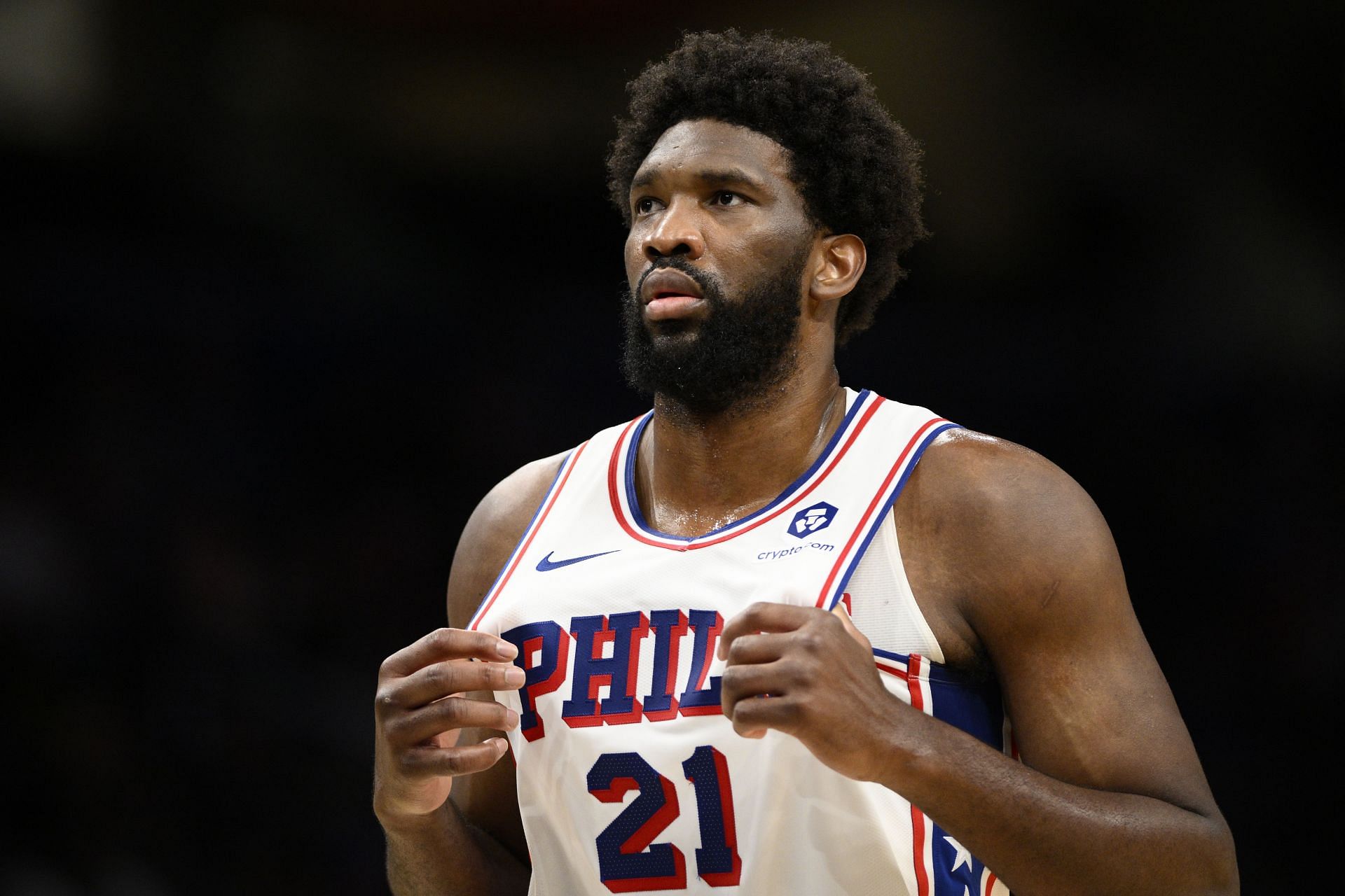 Joel Embiid of the Philadelphia 76ers