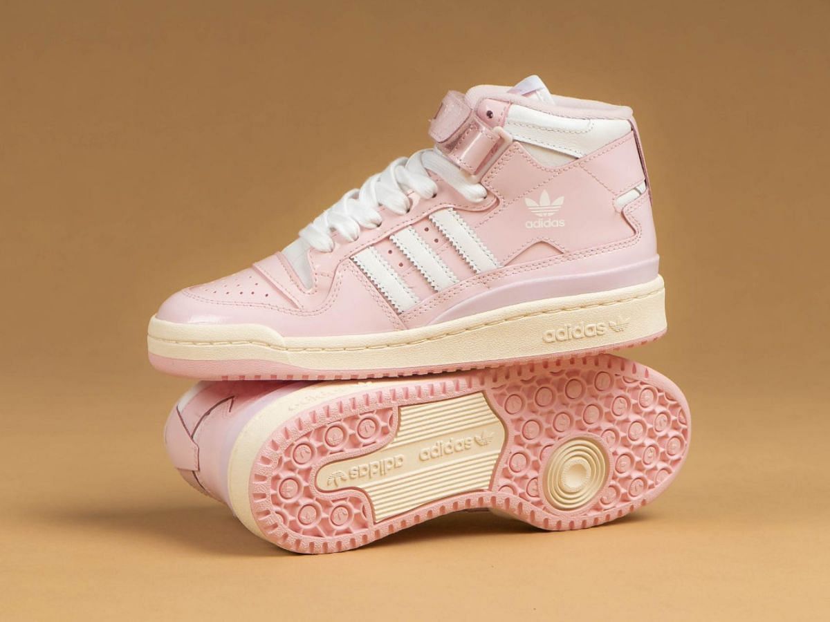 Adidas Forum Mid &ldquo;Clear Pink&rdquo; sneakers
