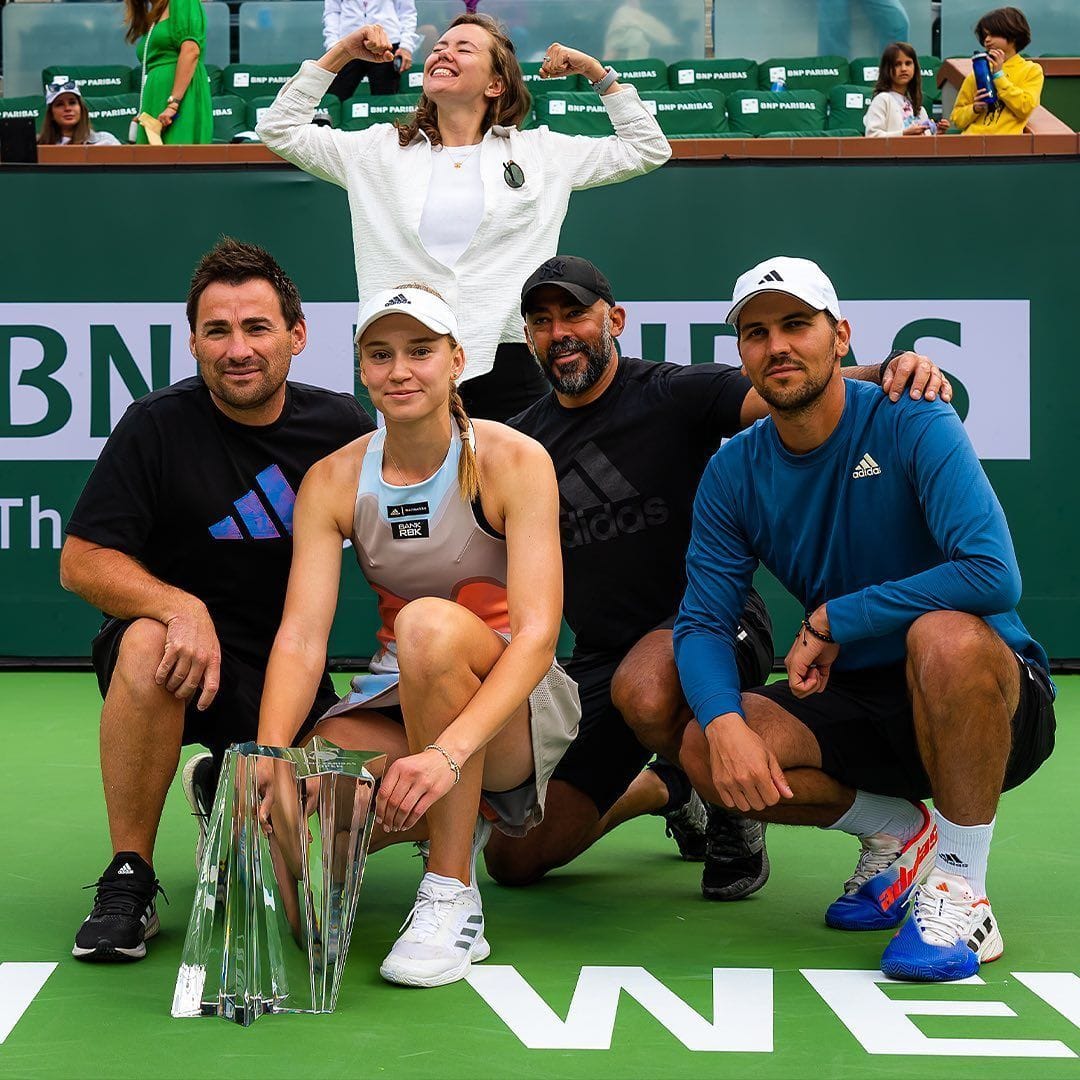 Who is Elena Rybakina's Coach?