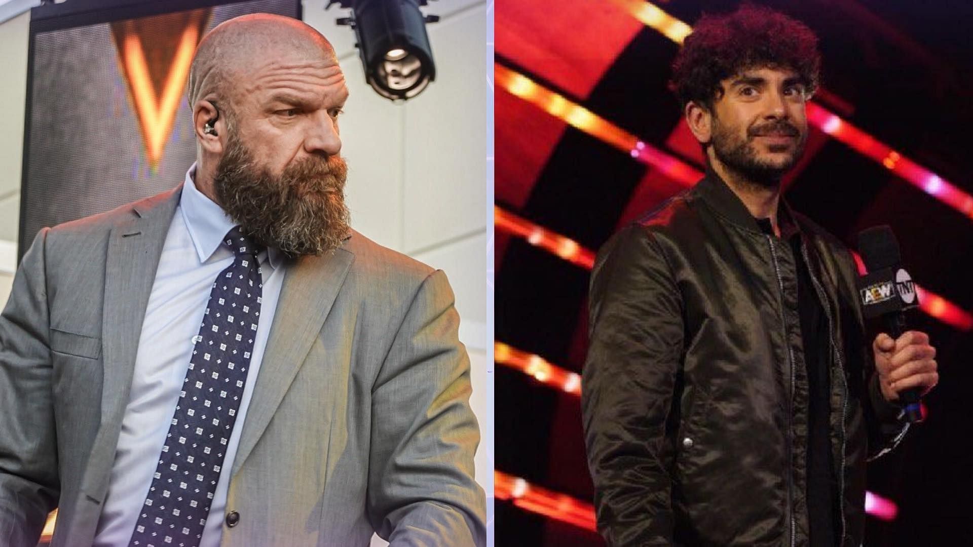Triple H and Tony Khan have been leading WWE and AEW respectively