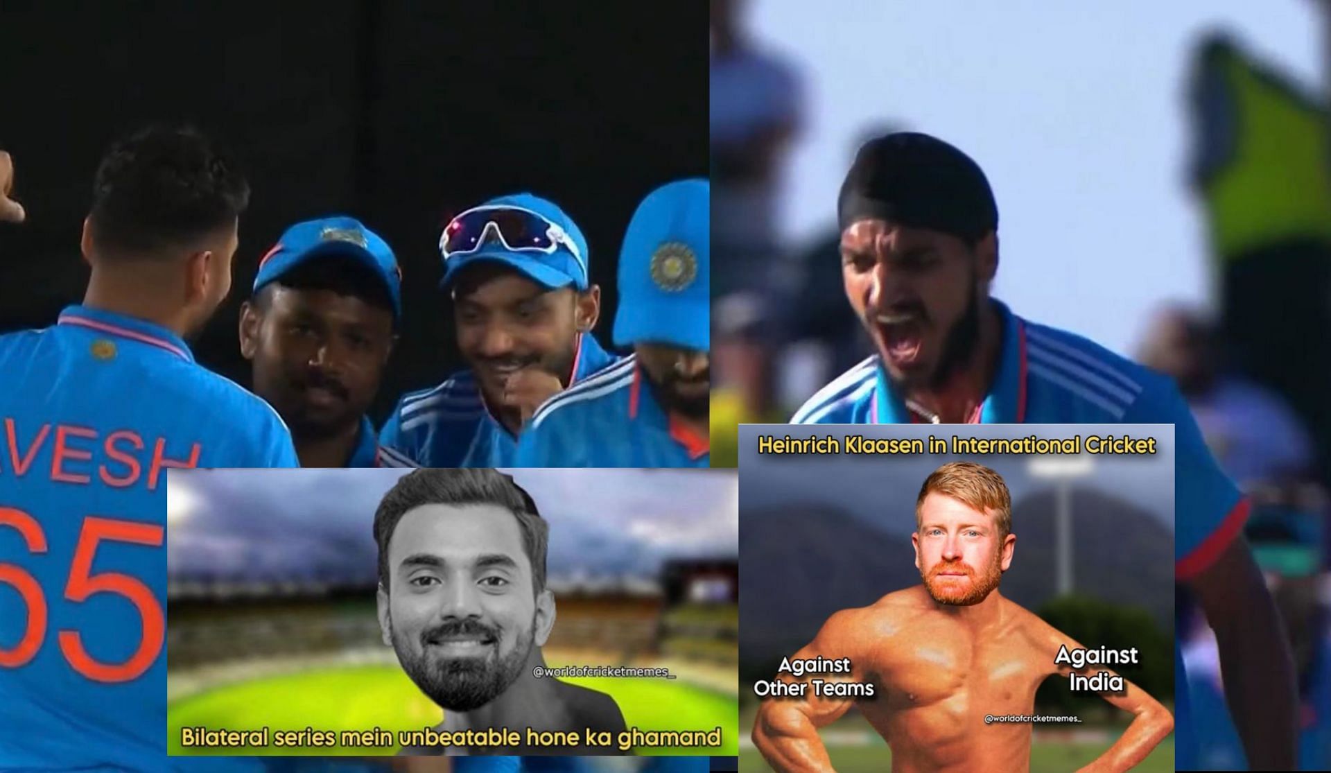 Fans react after India