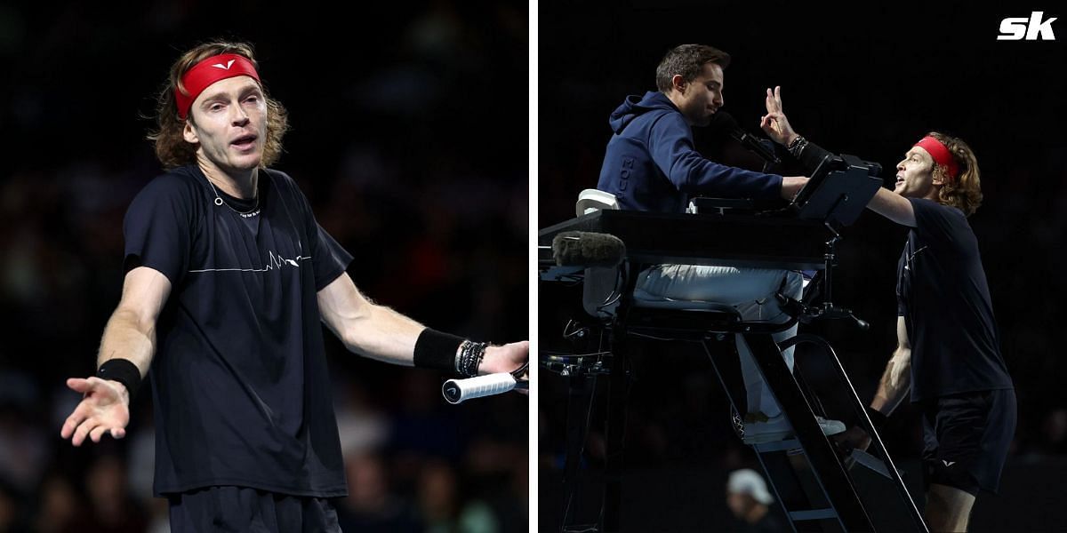 Andrey Rublev embroiled in controversy at UTS London