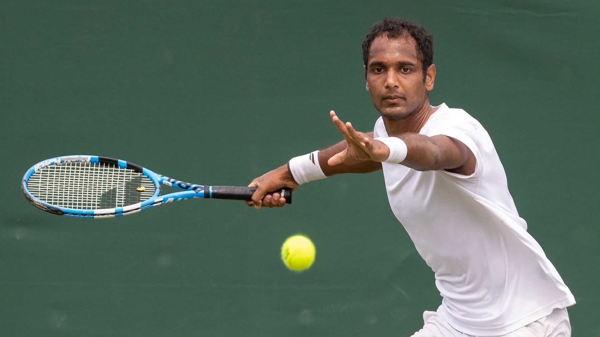 Ramkumar Ramanathan (Image via AITA Tennis)