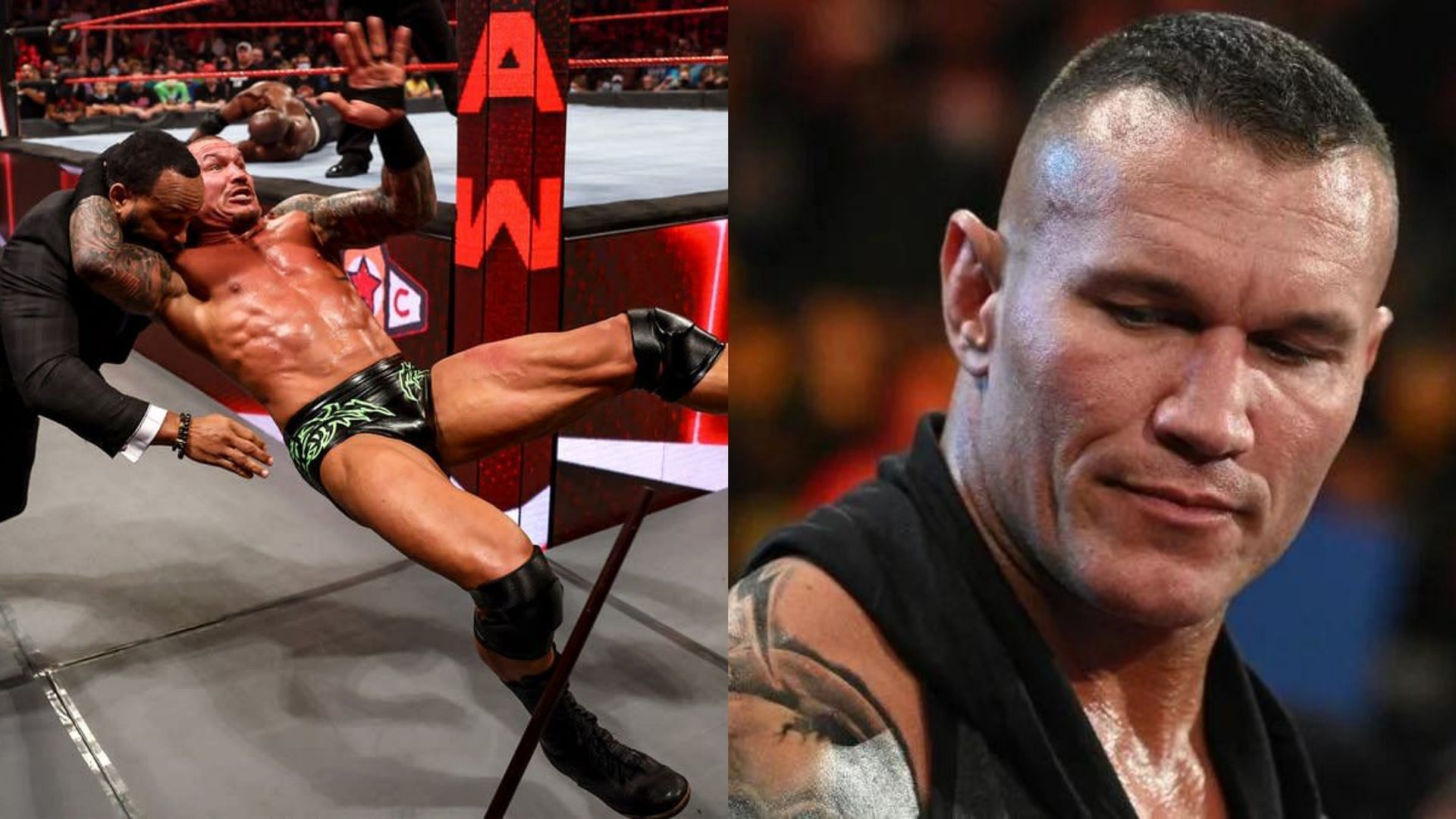 Randy Orton will face LA Knight and AJ Styles in a Triple Threat Match
