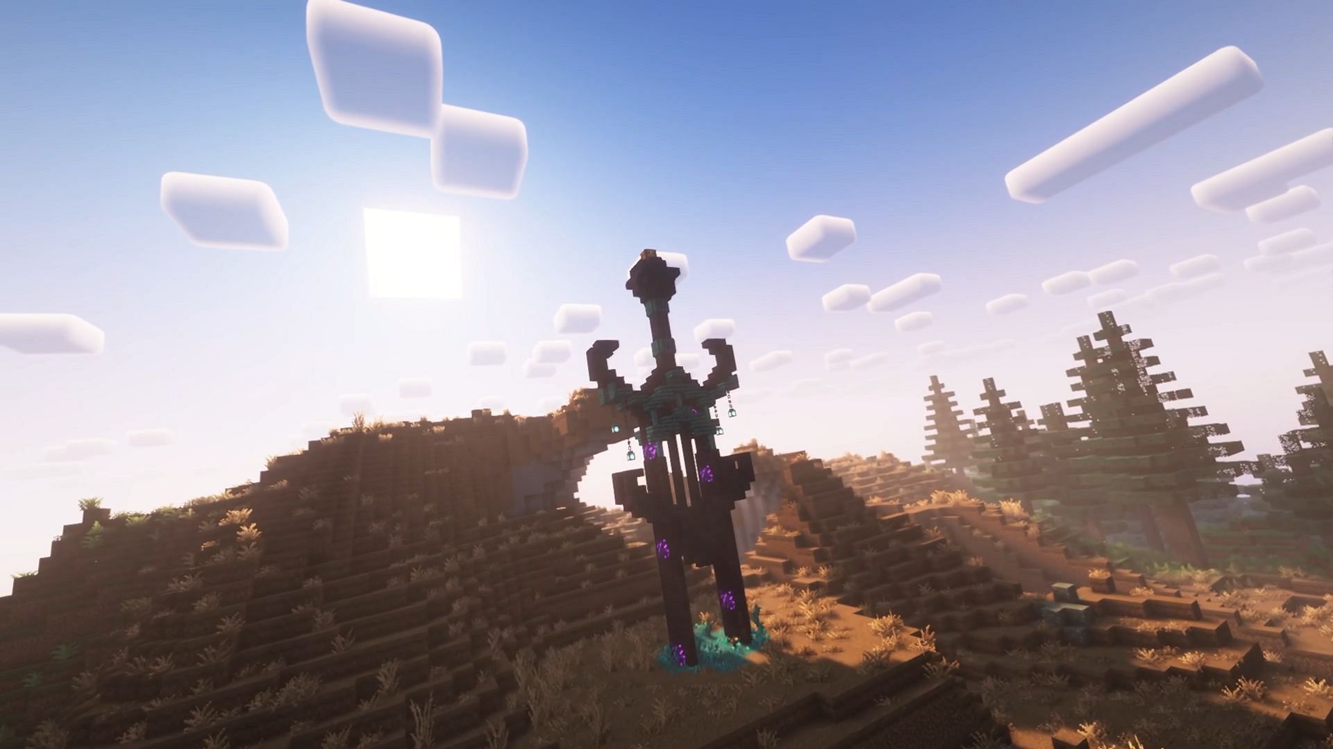 Better MC makes Minecraft into a game that&#039;s both completely new yet familiar (Image via Luna Pixel Studios/YouTube)