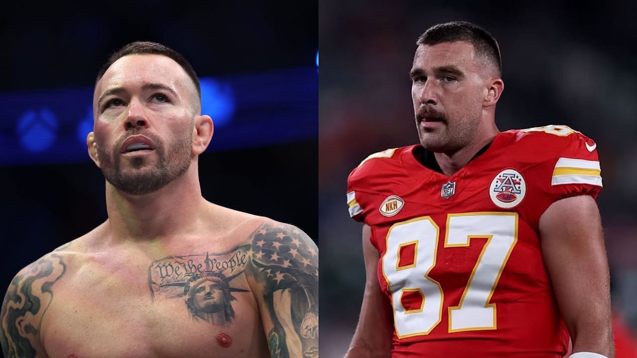 Colby Covington ties Travis Kelce&rsquo;s downward spiral to Pfizer vaccine