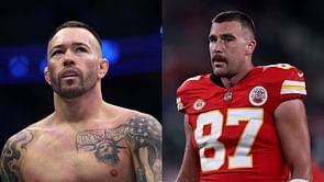 Colby Covington ties Travis Kelce’s downward spiral to Pfizer vaccine: “He sold his soul to the devil”
