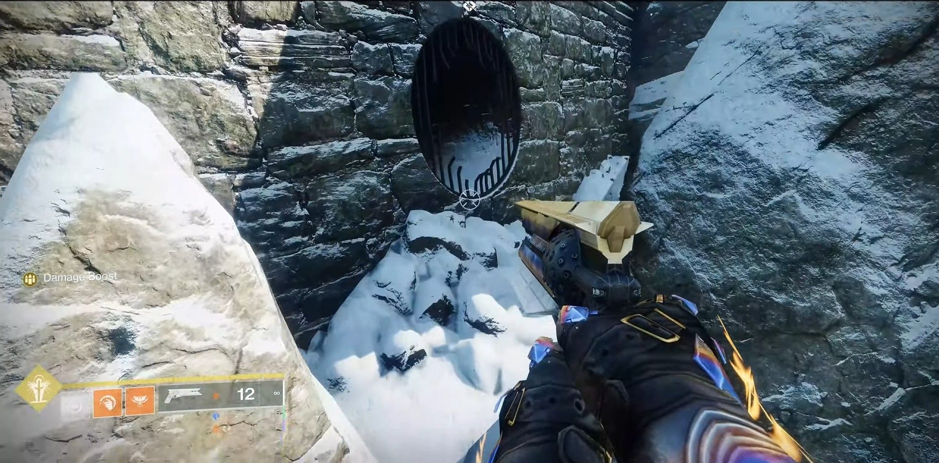 Sewer entrance to the door in Destiny 2 (Image via Bungie)