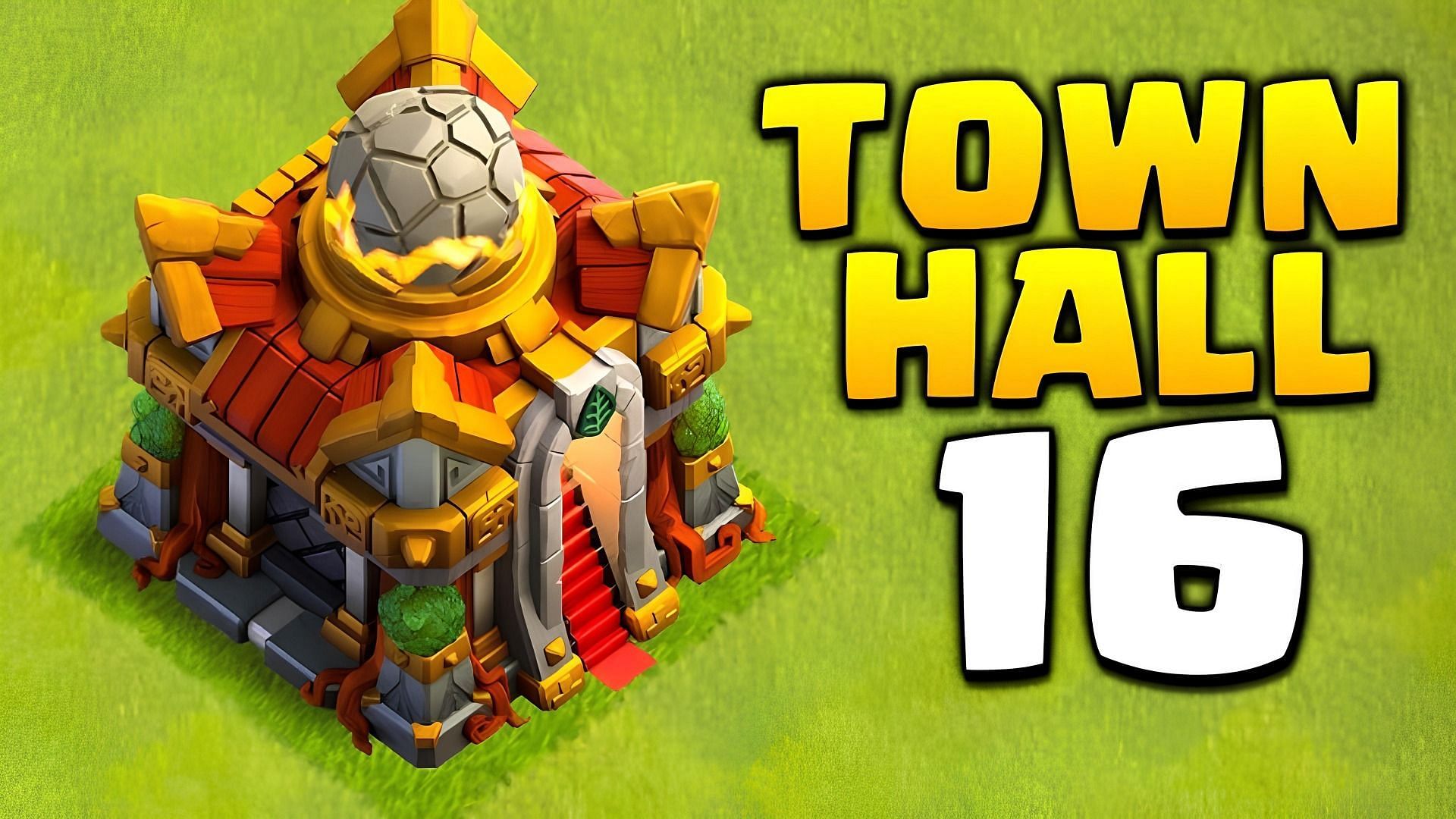 clash of clans rathaus 16 release date