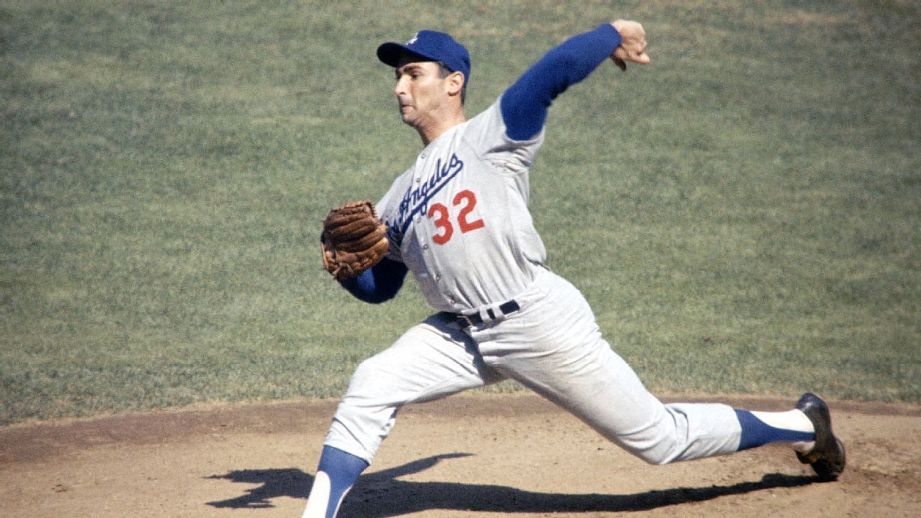 Former LA Dodgers pitcher Sandy Koufax