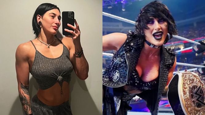 WWE Superstar sends a message to "no makeup" Rhea Ripley