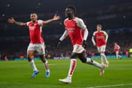 Bukayo Saka netted in his side's thrashing of Lens at the Emirates.