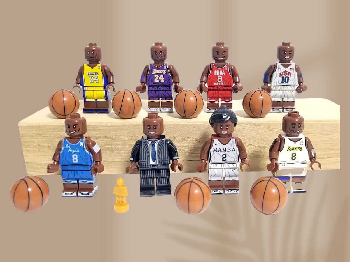 The NBA All-Star Player figures (Image via Etsy)