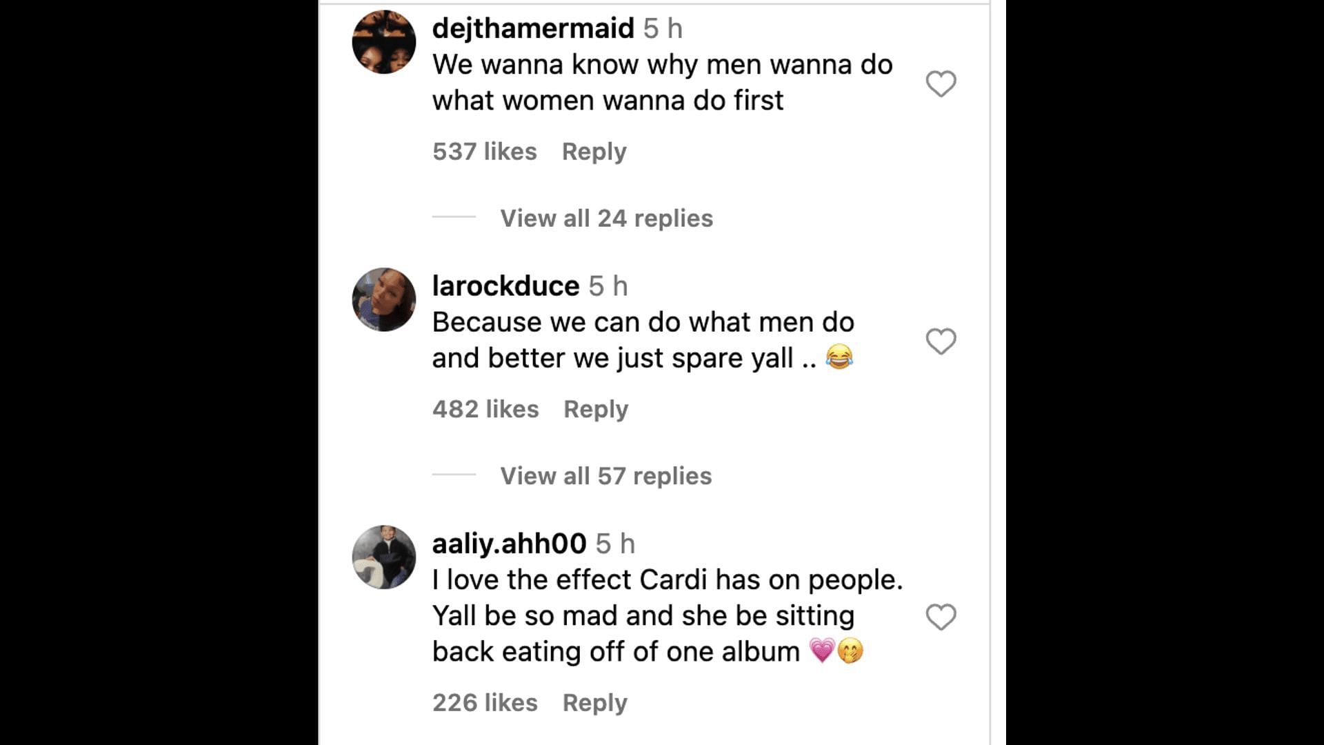 Social media users trolled the rapper as he commented about not wanting to date Cardi anymore: Reactions and details explored. (Image via @theneighborhoodtalk/ Instagram)