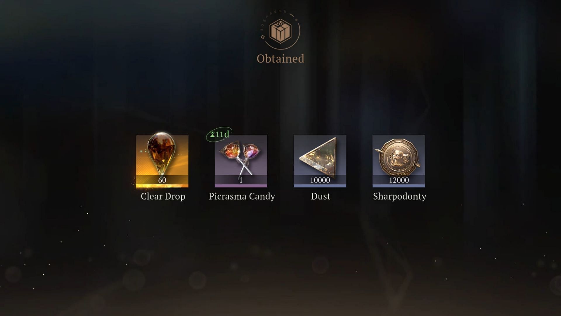 Timekeeers can get Dust, Clear Drops, and other items by redeeming the codes (Image via Bluepoch)