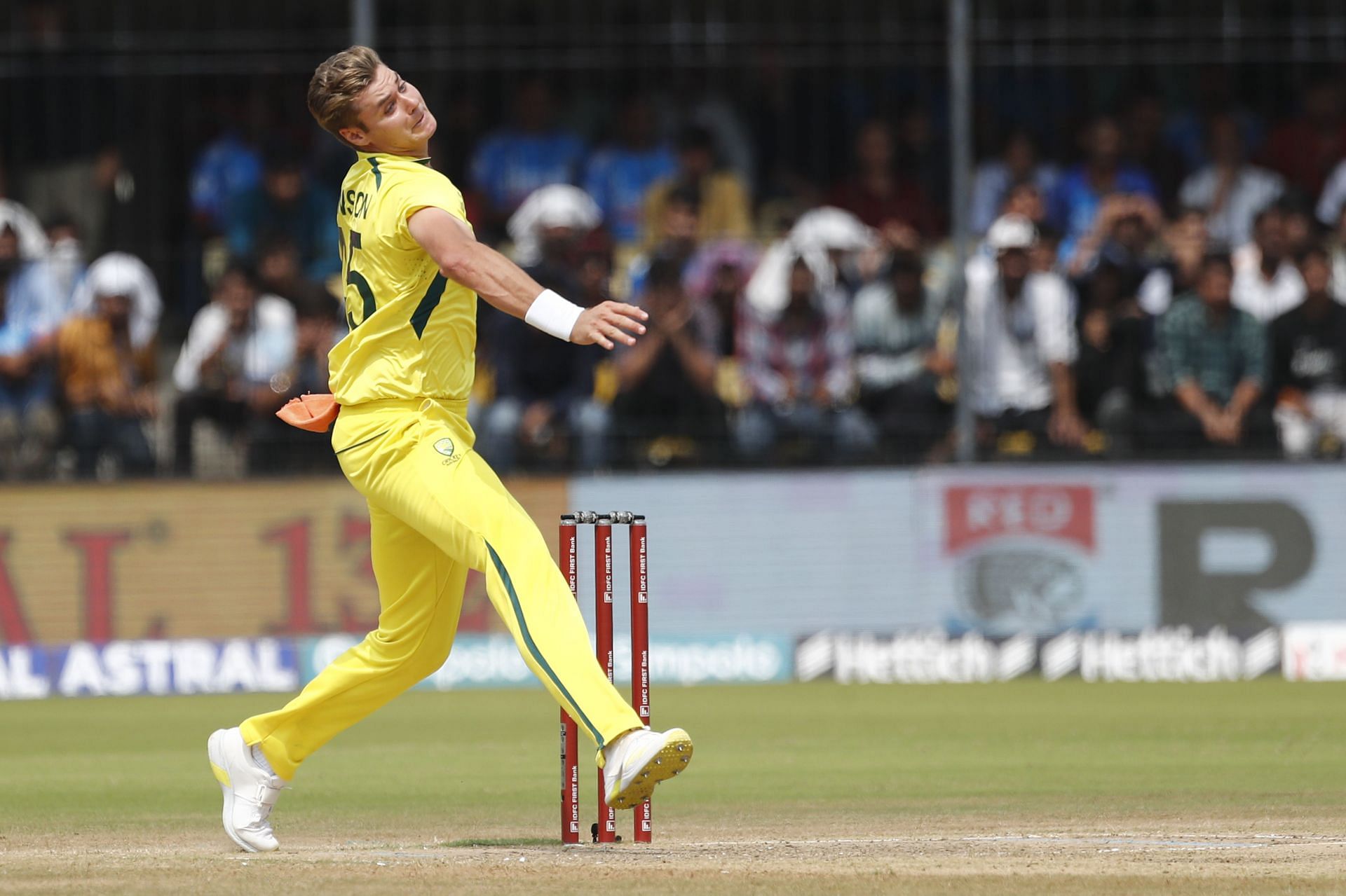 Australian left-arm pacer Spencer Johnson (Pic: Getty Images)