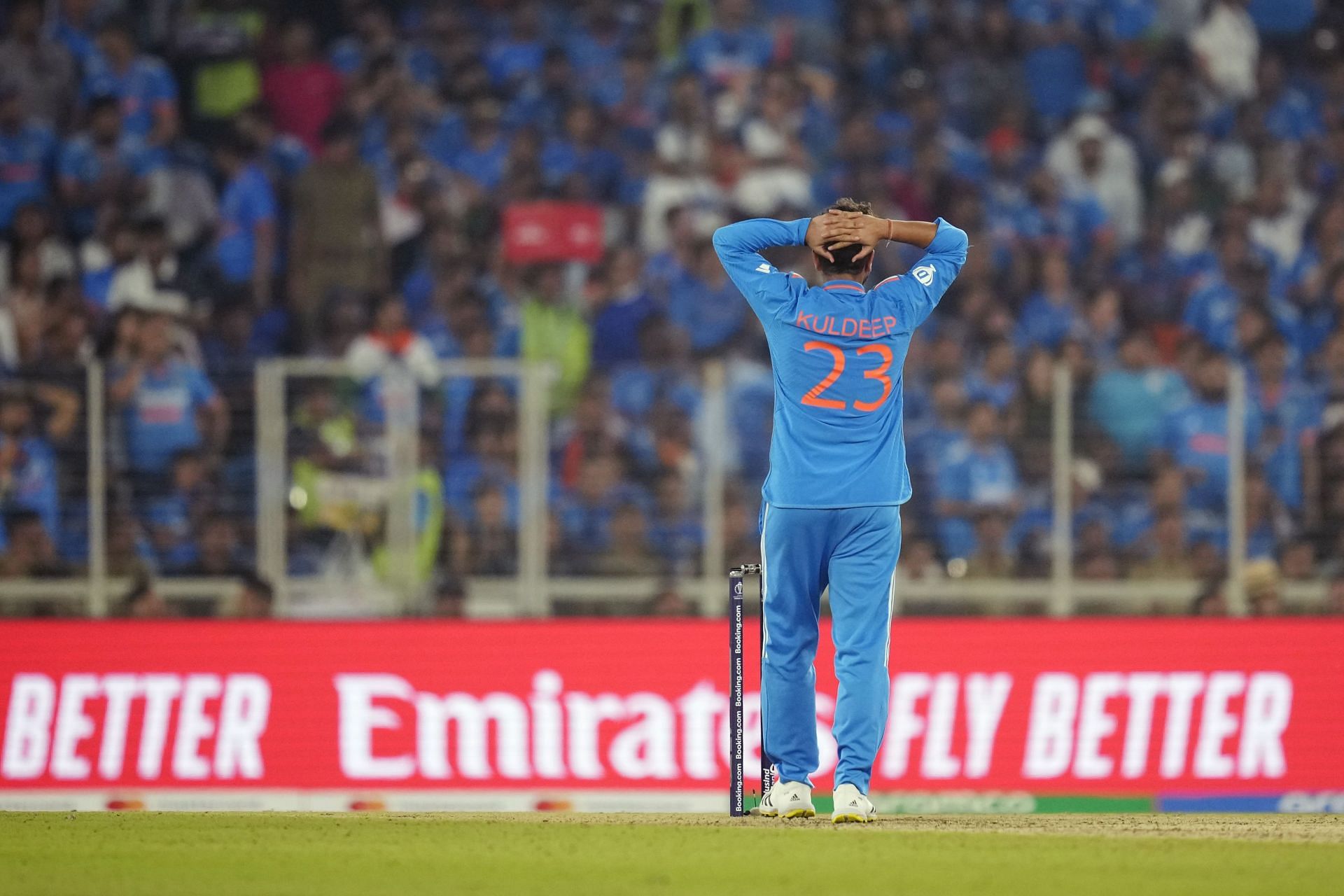 Kuldeep Yadav has picked up one wicket across the two matches