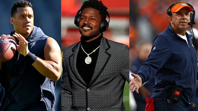 Antonio Brown calls out Sean Payton after Broncos bench Russell Wilson: “This how the cra**ers blame it all on you”