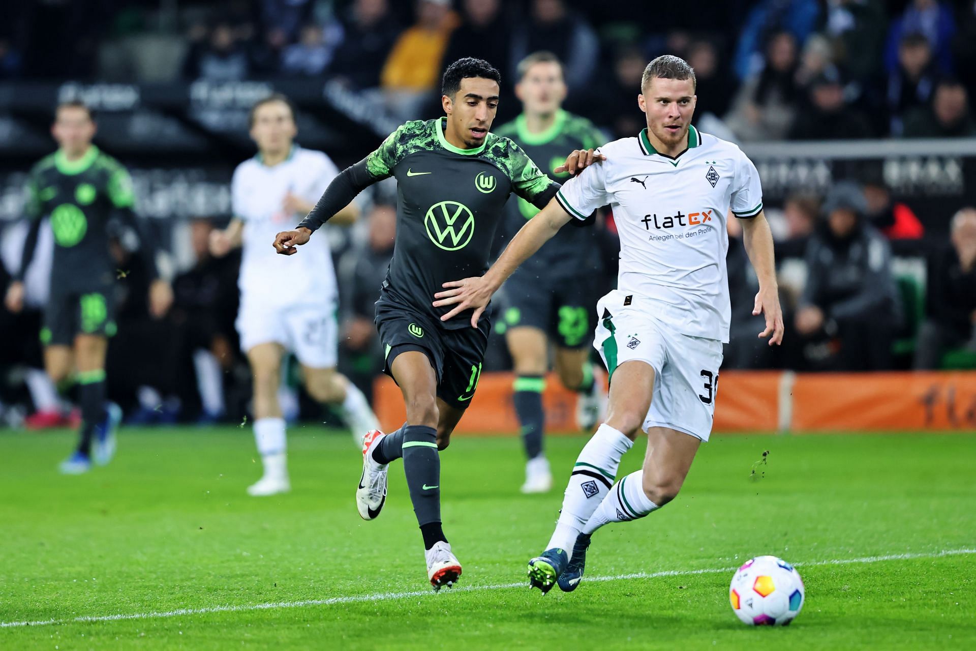 Borussia M&ouml;nchengladbach v VfL Wolfsburg - Bundesliga