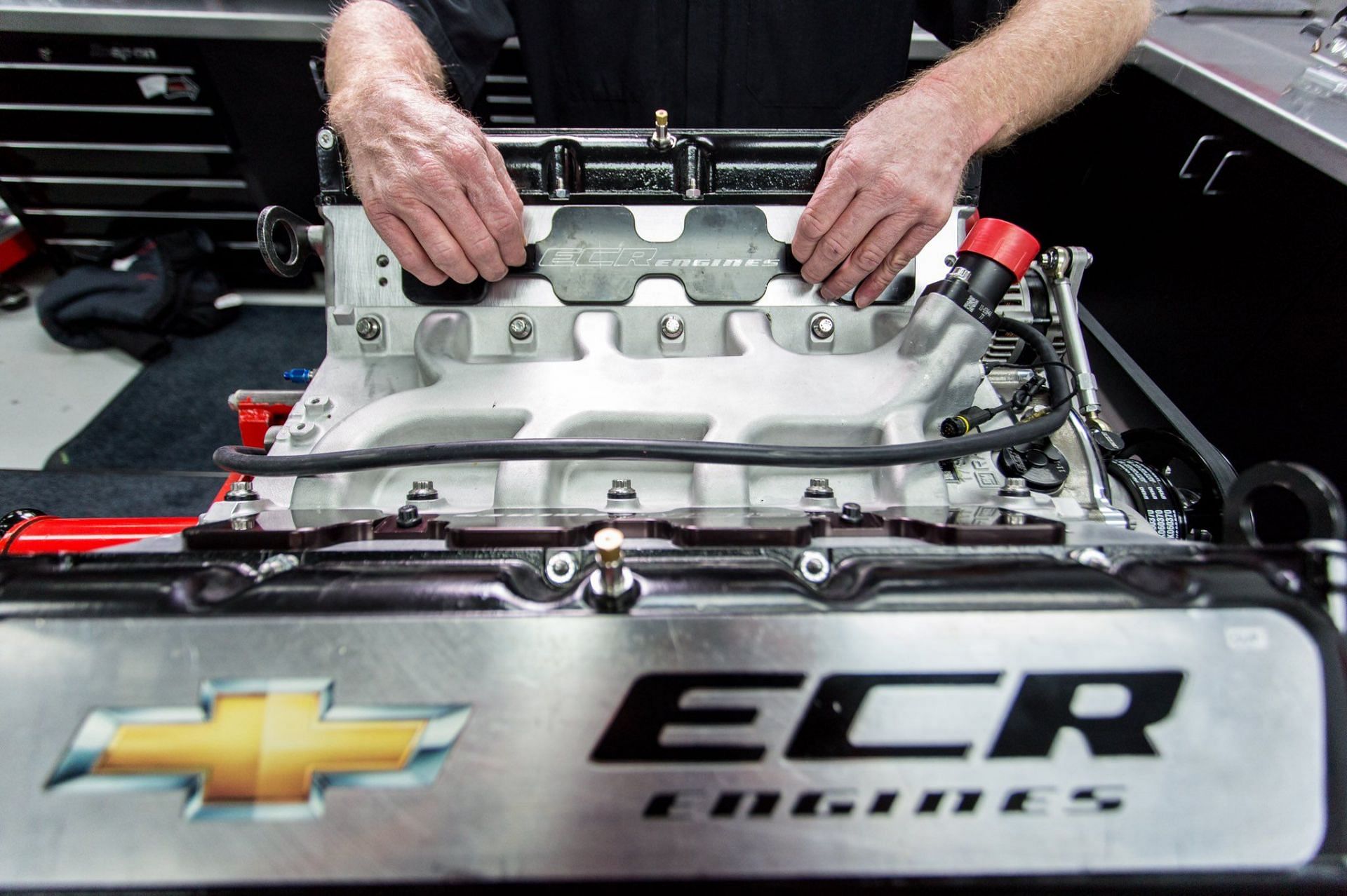 ECR Engines, owned by NASCAR Cup Series team Richard Childress Racing. Picture Credits: ECR Racing/X