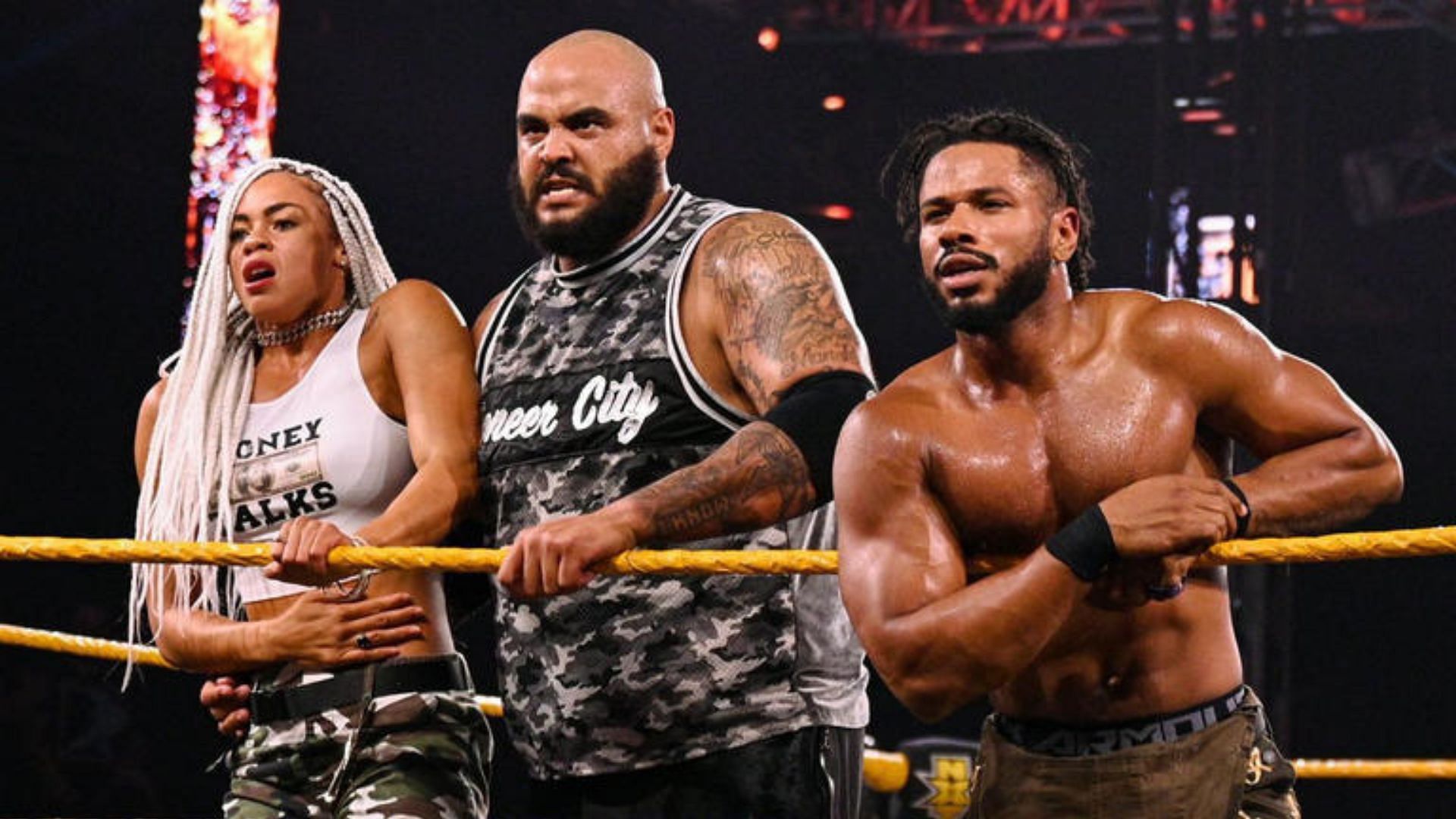 Hit Row during their first run on WWE NXT!