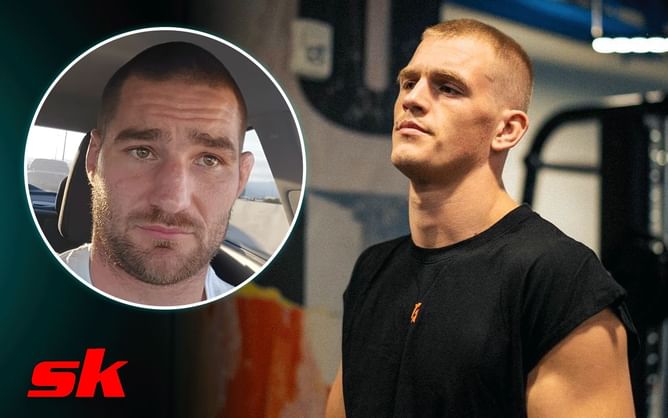 Sean Strickland details "awkward" confrontation with Ian Garry at UFC P.I. - "I look at you like a victim"