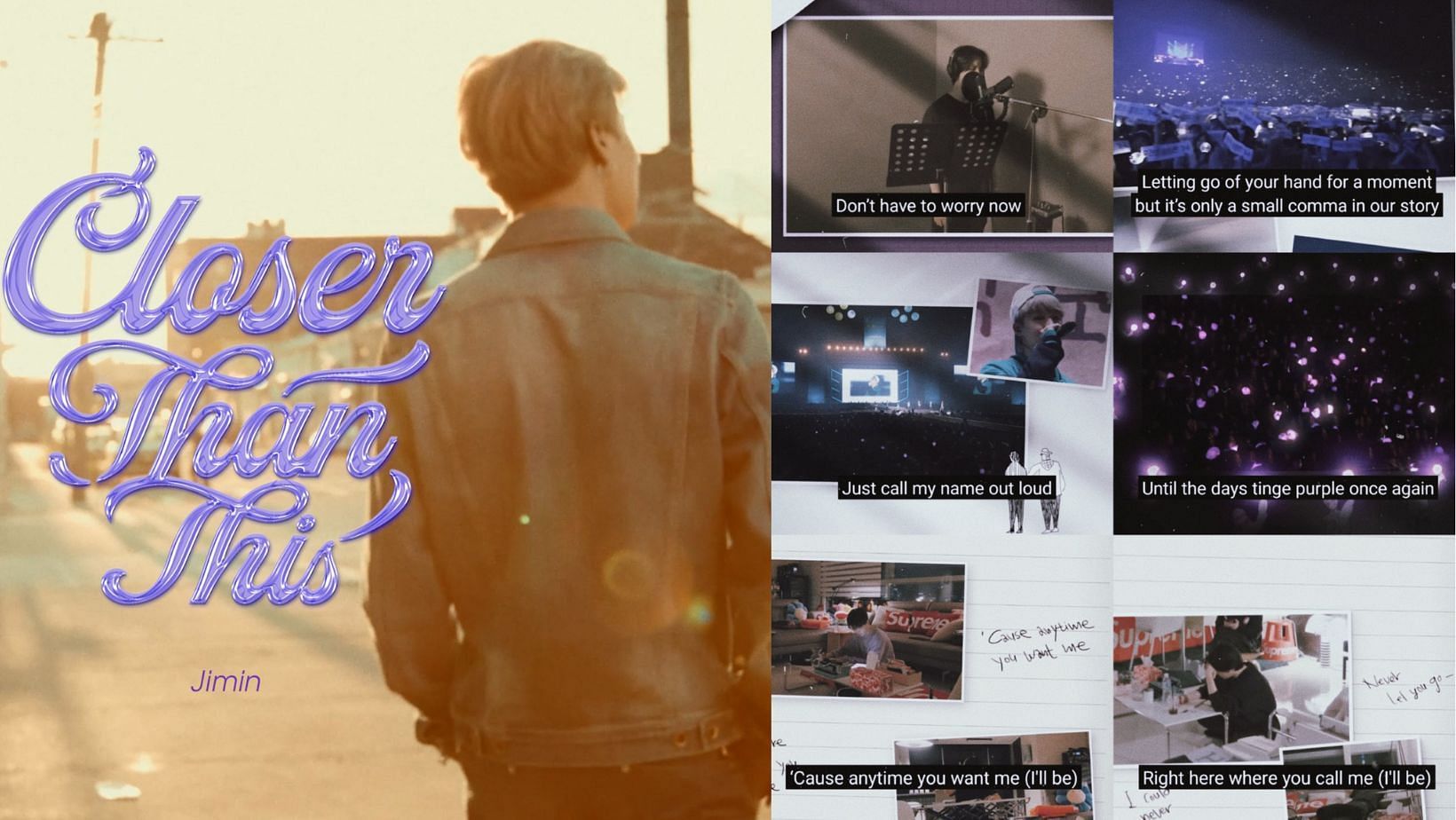 &lsquo;Closer Than This&rsquo; marks the end of &ldquo;#ThisIsJimin&rdquo; content presented over the past 3 months. (Images via X/@BIGHIT_MUSIC &amp; @taebokkiii)