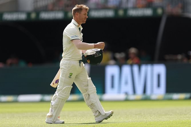 "He did what he was paid to do"- Mitchell Johnson takes a dig at David Warner again despite a sensational 164 during AUS vs PAK 1st Test