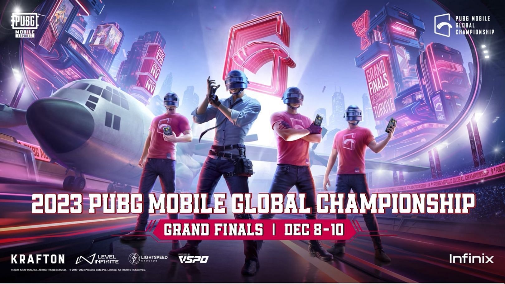 PMGC 2023 Finals is planned for December 8 to 10, 2023 (Image via PUBG Mobile)