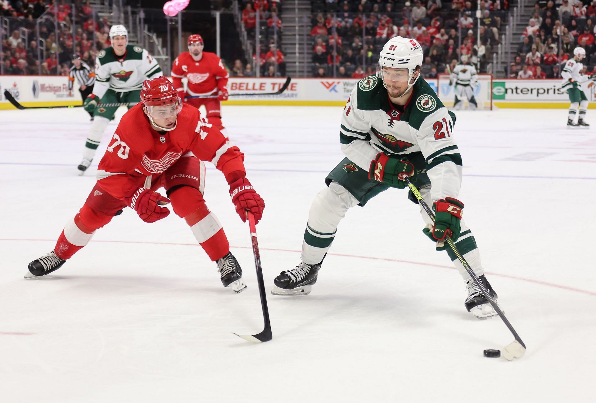 Minnesota Wild v Detroit Red Wings