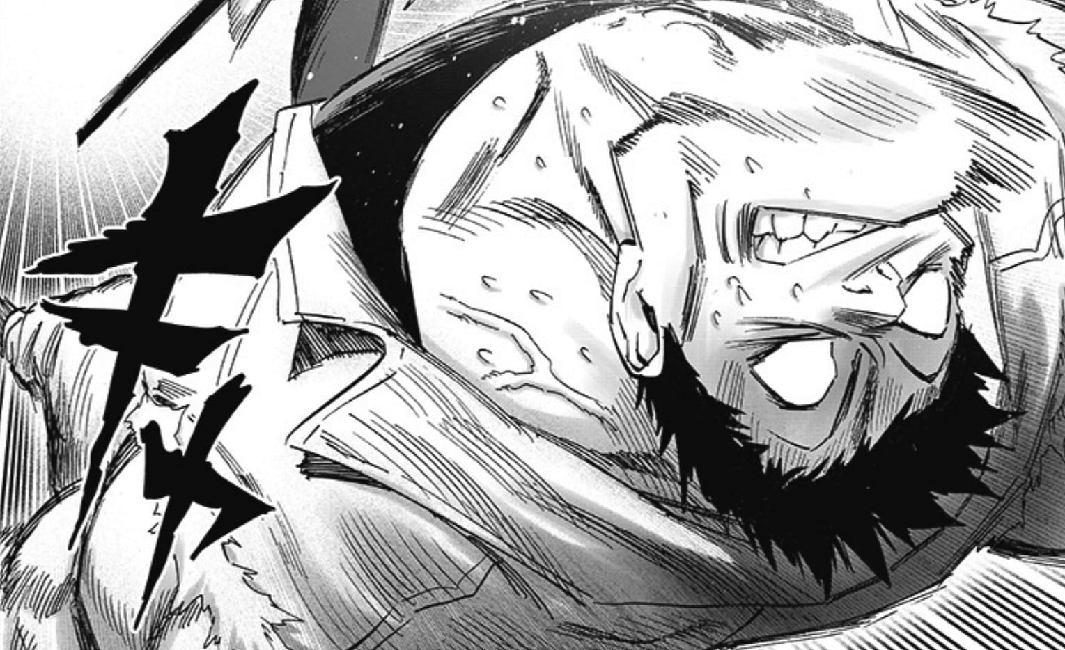 Brawny Muscle as seen in One Punch Man chapter 199 (Image via Shueisha)