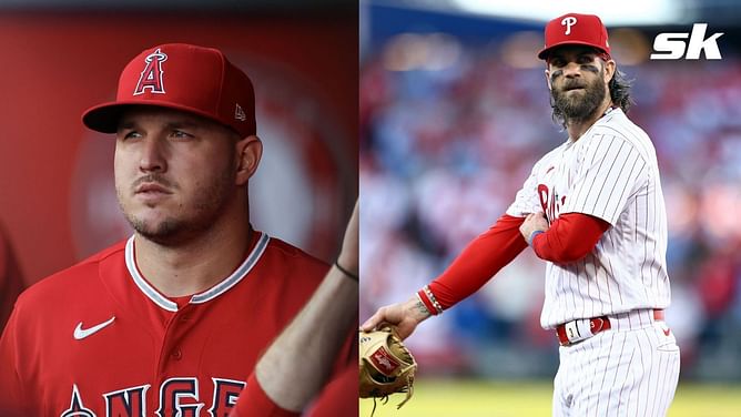 "If you don't think I'll call Mike Trout... you are crazy" - When Bryce Harper pledged to go above and beyond to bring Angels star to Philadelphia