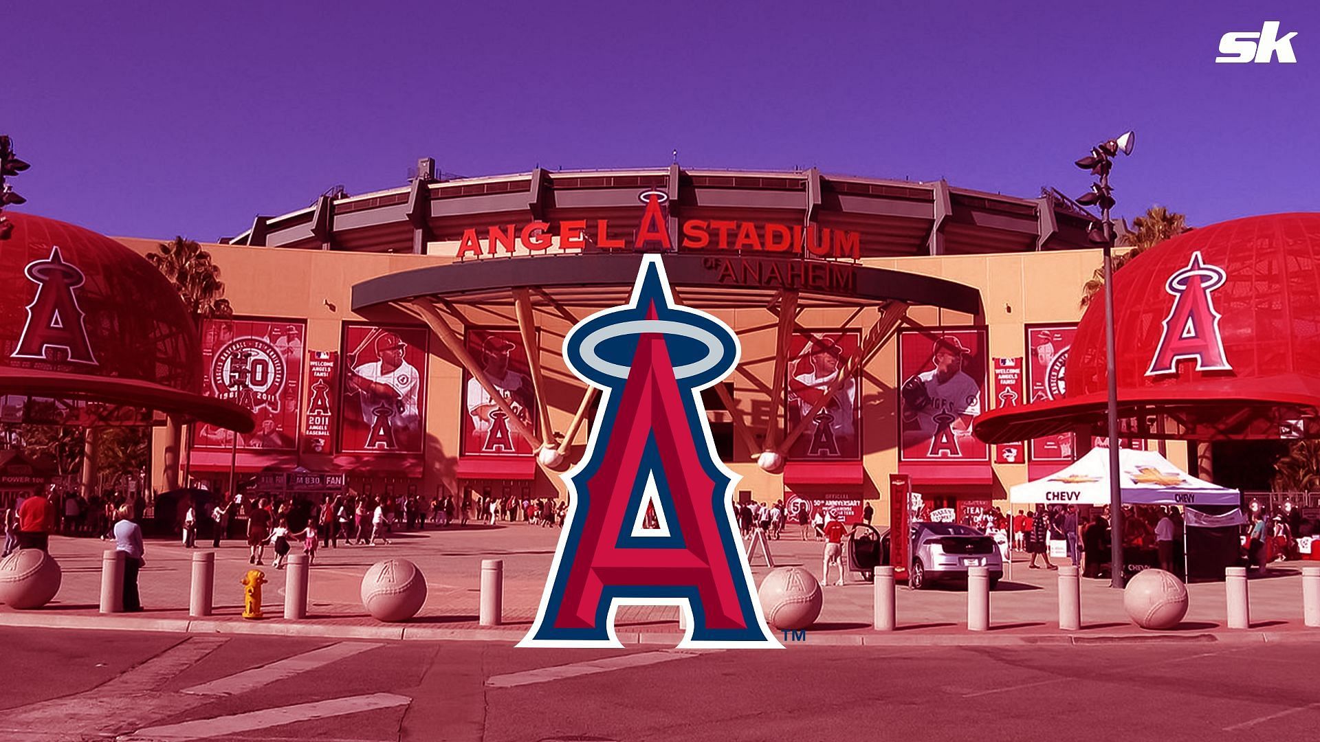Angel Stadium has served as the home of the Los Angeles Angels since 1966