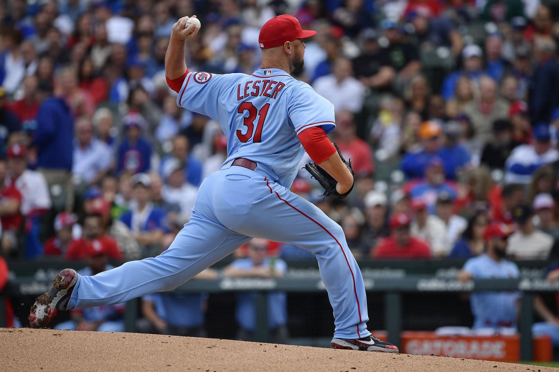 Jon Lester played for the Cardinals and Red Sox