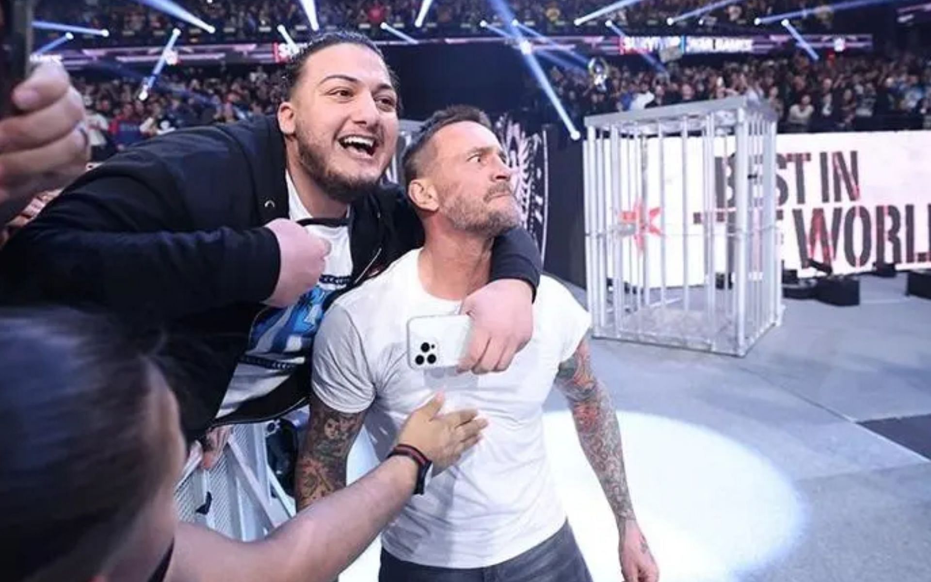 Punk has been embraced by fans since his return