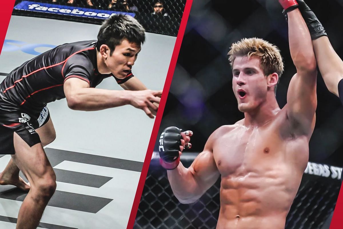 Shinya Aoki (left) and Sage Northcutt (right) | Image credit: ONE Championship