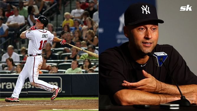 "He was my archnemesis but from Phoenix, we were attached at the hip" - When Chipper Jones recalled how meeting Derek Jeter dwindled his animosity