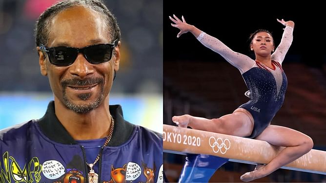 "A cartwheel without hands" - Suni Lee explains Tokyo 2020 move to Snoop Dogg