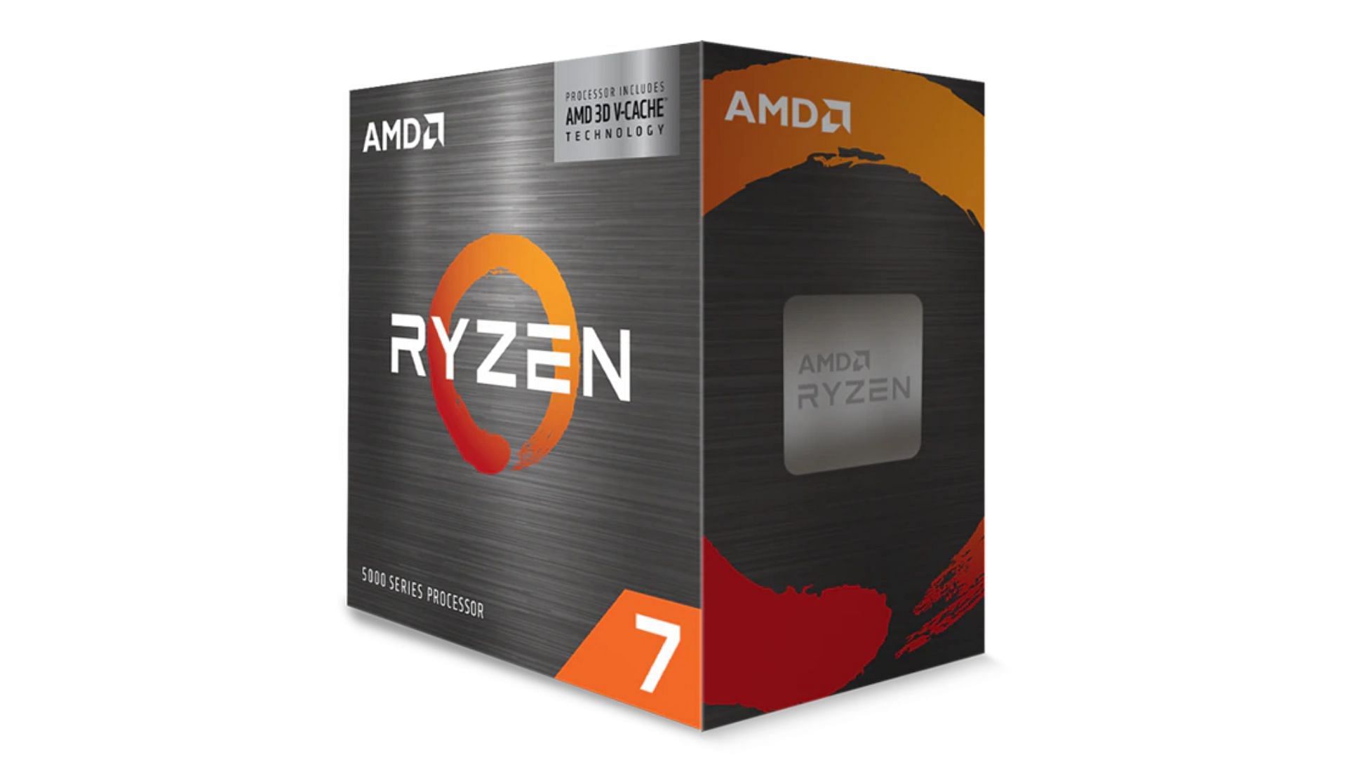 Packaging of the Ryzen 7 5800X3D chip (Image via AMD)