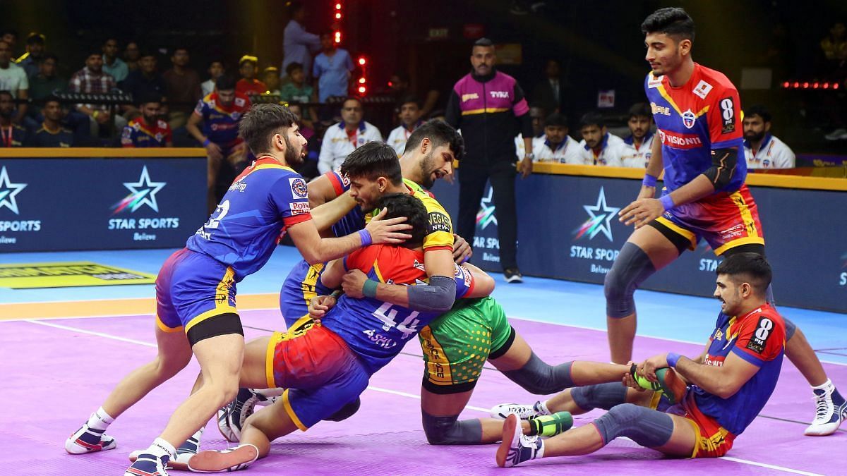 UP Yoddhas in action against Patna Pirates (Image Courtesy: PKL)