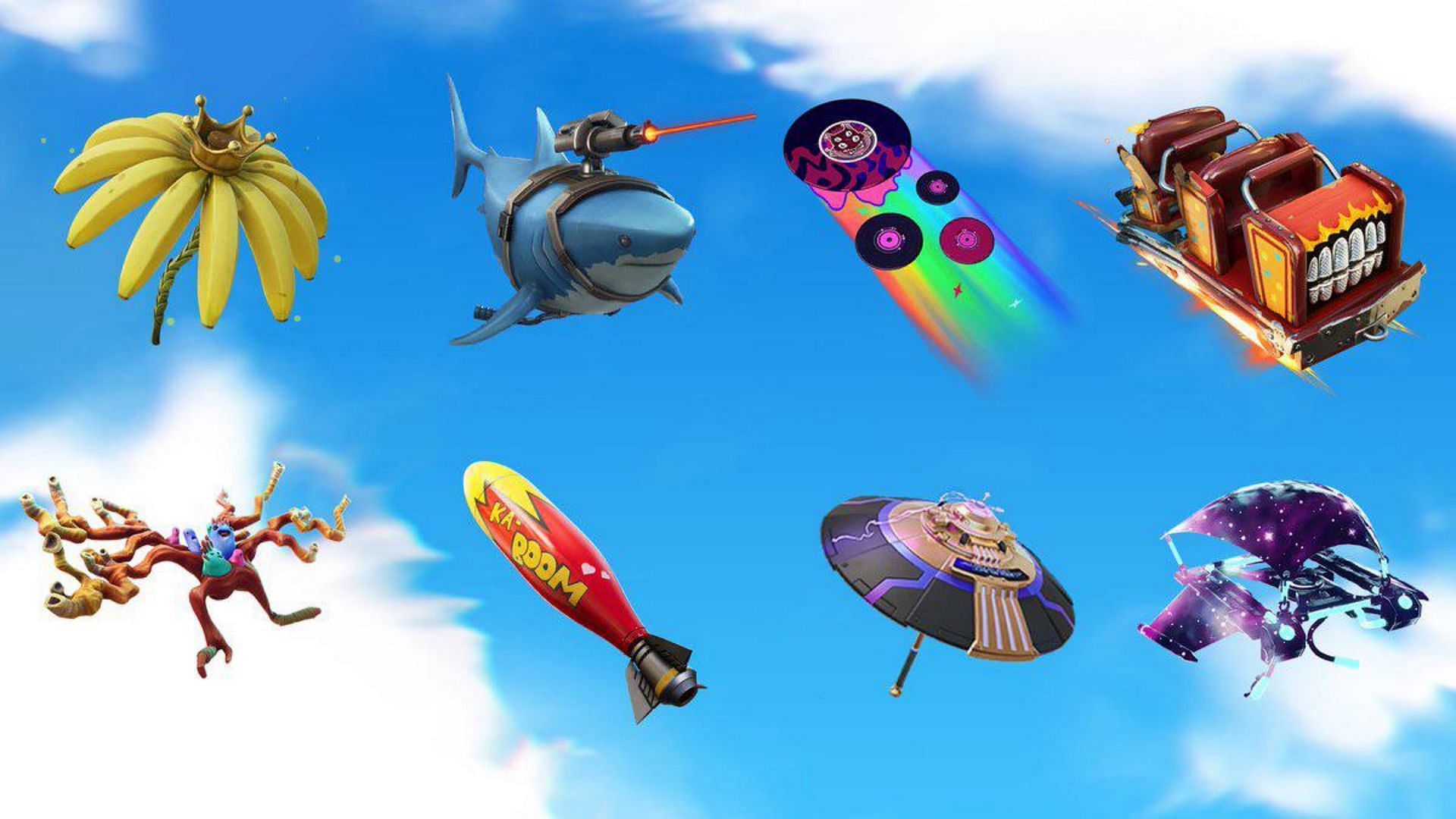 Fortnite gliders ranked according to the community